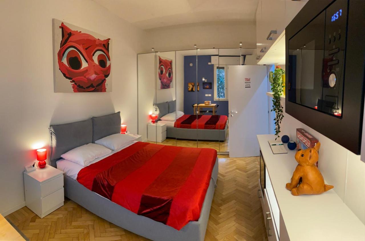 Tra Le Torri B&B - Ampia Stanza Privata In Appartamento Con Bagno Privato Accessibile Da Corridoio Bologna Ngoại thất bức ảnh